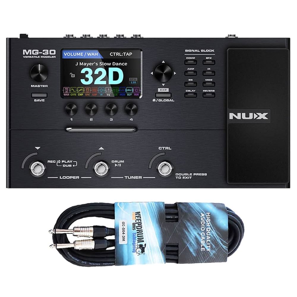 Nux MG-30 Guitar Modeling urządzenie wielofunkcyjne +
